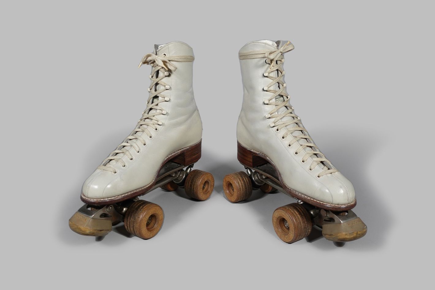 Rollschuhe, Deutschland, 1954/55 &copy; Deutsches Ledermuseum, N. Ungar