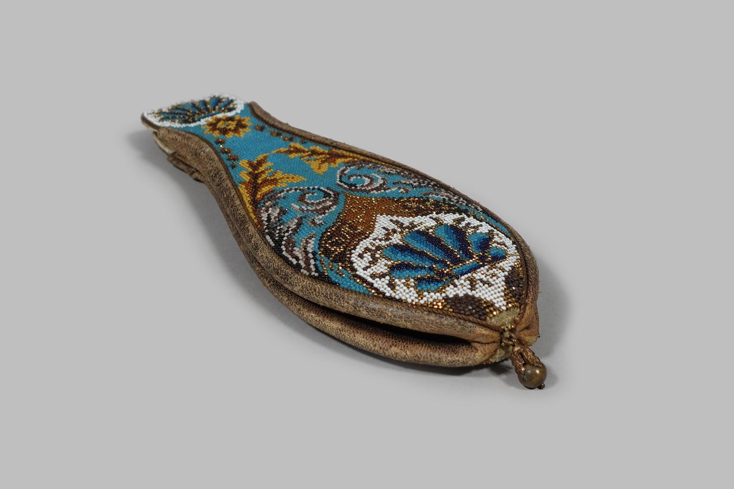 Tabaksbeutel, Europa, Mitte 19. Jh. &copy; Deutsches Ledermuseum, N. Ungar