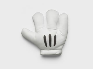 Jumbo Maus Handschuh, ORLOB Karneval, China, 2021/22 © Deutsches Ledermuseum, M. Url