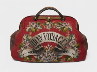 Reisetasche, Bon Voyage, Europa, 2. H&auml;lfte des 19. Jh.