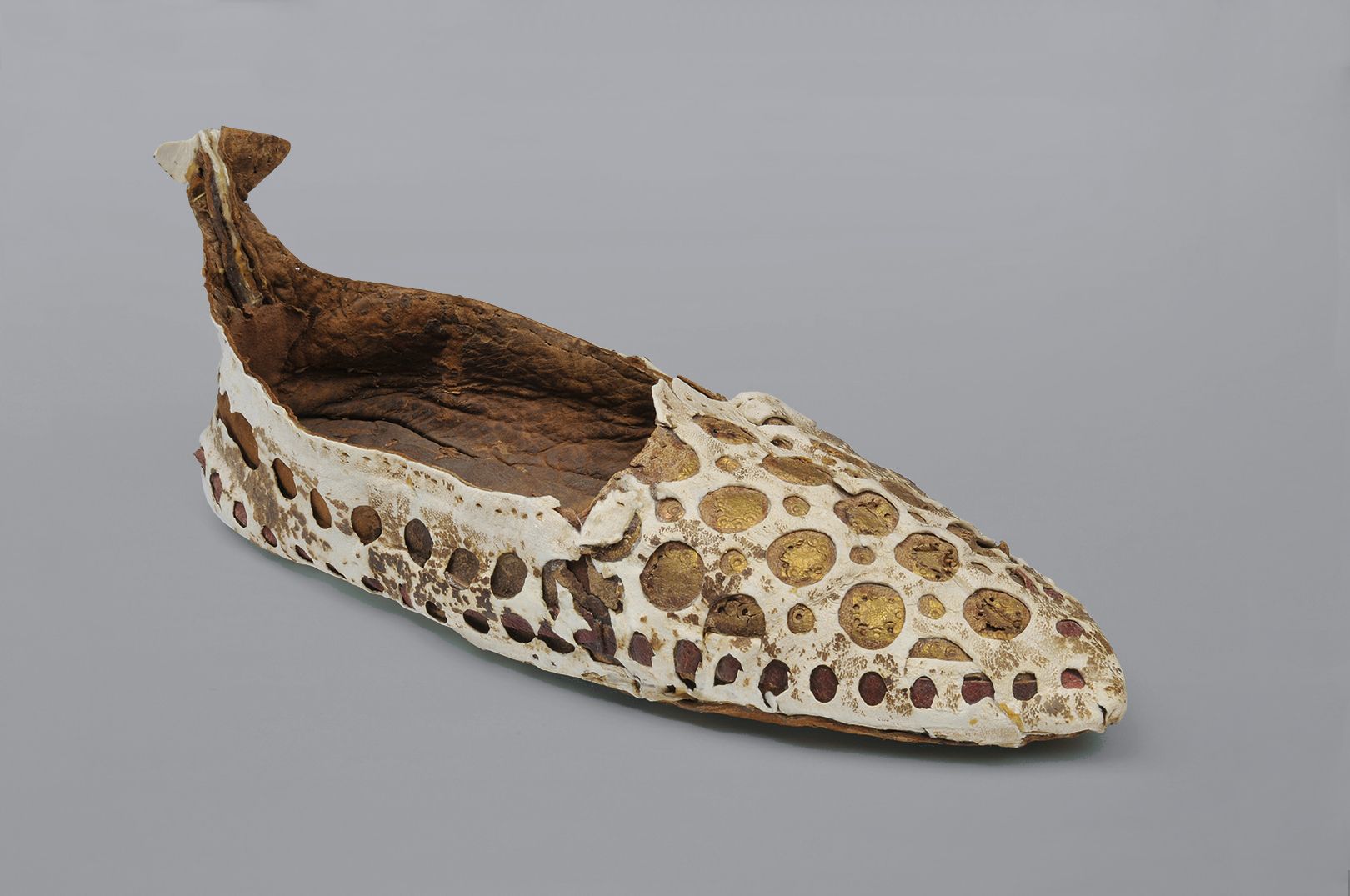 Koptischer Schuh, Ägypten, 4. Jh. © DLM, C. Perl-Appl