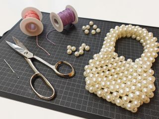 Eine Perlentasche anfertigen